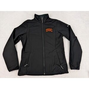 Columbia USC Trojans Jacket Women's M Softshell Full Zip Athletic Black NCAA